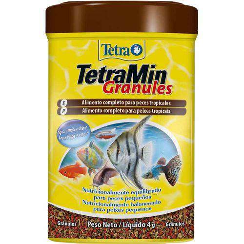 Alimento para Peixe Tetra Peixe Tetramin Granules Sache 4g - 4g