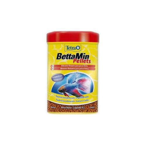 Alimento Tetra para Peixe BettaMin Pellets 4g Sachê