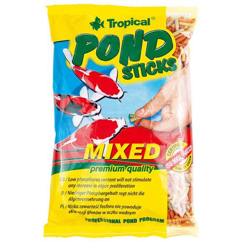 Alimento Tropical Pond Sticks Mixed para Peixes - 4kg
