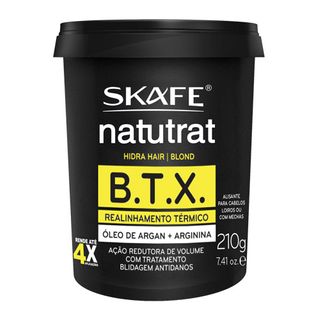 Alisante para os Cabelos Skafe - BTX Blond Naturat 210g