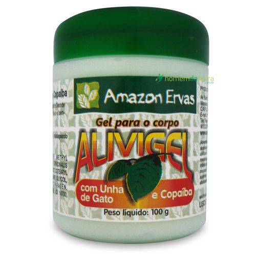 Alivigel Amazon Ervas (unha de Gato e Copaiba) - 100g