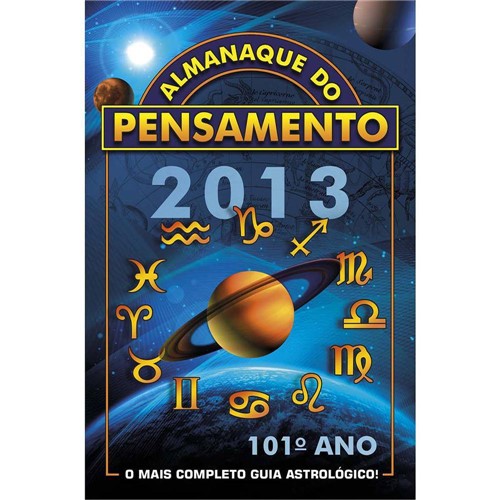 Almanaque do Pensamento 2013 - 1ª Ed.