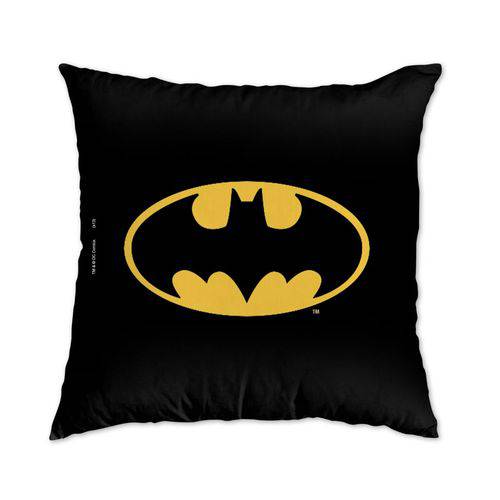 Almofada Batman Logo Clássico DC Comics BandUP! Estampado