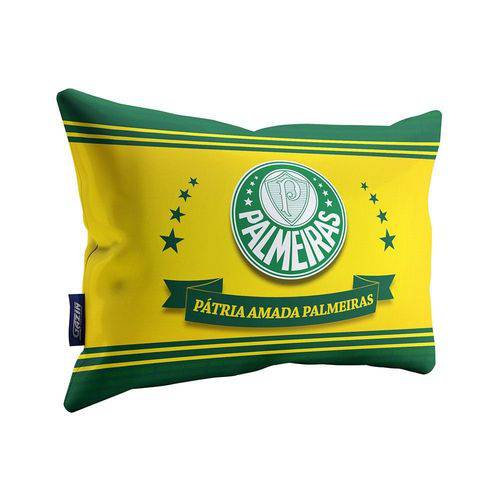 Almofada com Refil Palmeiras 1 Peça Amarelo/Verde - Gazin