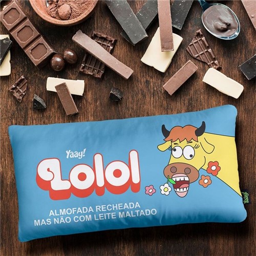 Almofada Criativa Retrô Chocolate Lolol