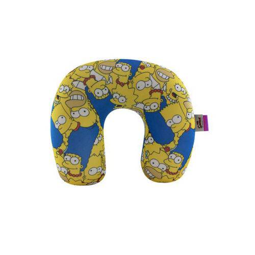 Almofada de Pescoço Micro Pérolas Família Simpsons