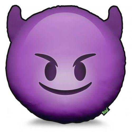 Almofada Decorativa Emoji Diabinho - Yaay