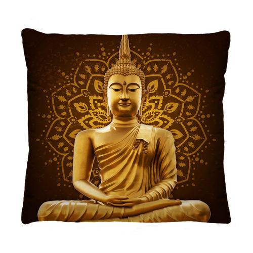 Almofada Decorativa Mandala Buda com Refil