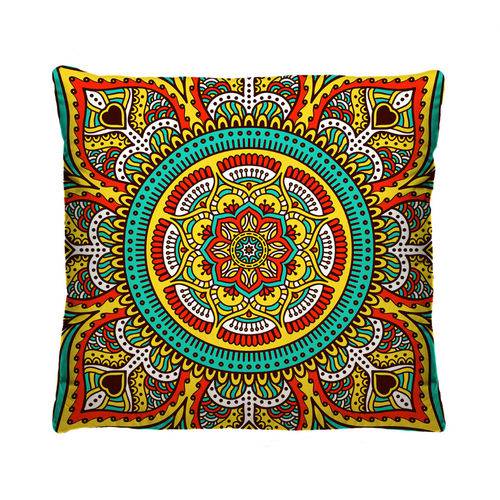 Almofada Decorativa Mandala com Refil 40x40
