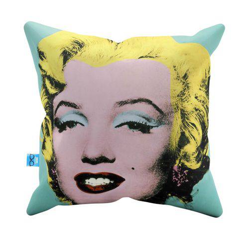 Almofada Decorativa Marilyn Monroe Pelúcia 40x40 Almofadageek