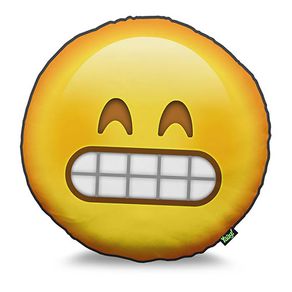 Almofada Emoji Sorriso Estridente Emoticon