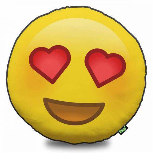 Almofada Emoticon Emoji Whatsapp Apaixonado.
