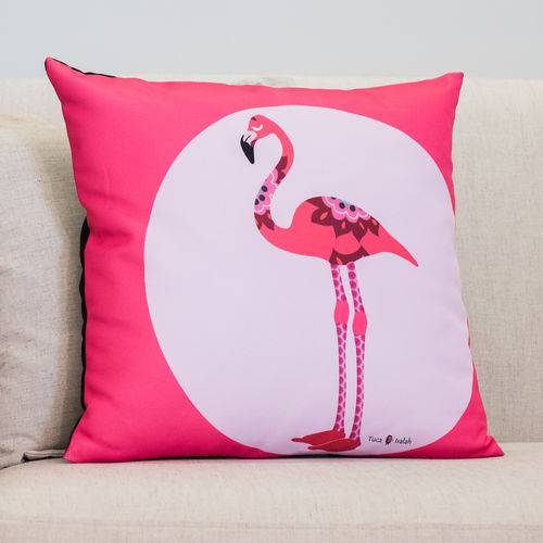 Almofada Flamingo 45 X 45 Cm