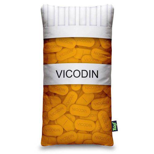 Almofada Frasco de Vicodin - Pequena