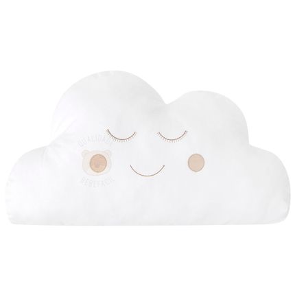 Almofada para Bebe Nuvem Branco - Biramar Baby