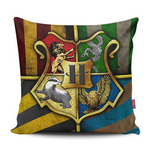 Almofada Personalizada Harry Potter - Hogwarts