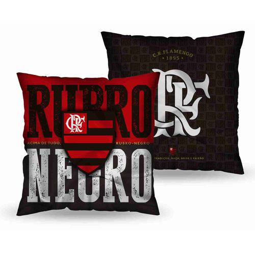 Almofada Quadrada -Flamengo Rubro Negro
