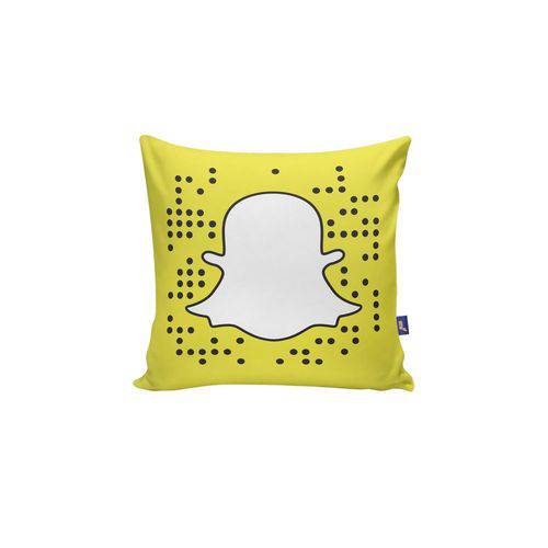 Almofada Quadrada Snapchat