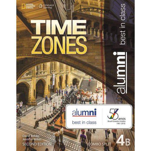 Alumni - Time Zones For Alumni 4a Original + 4b Customizado - 2nd Ed - National Geographic Learning - Cengage