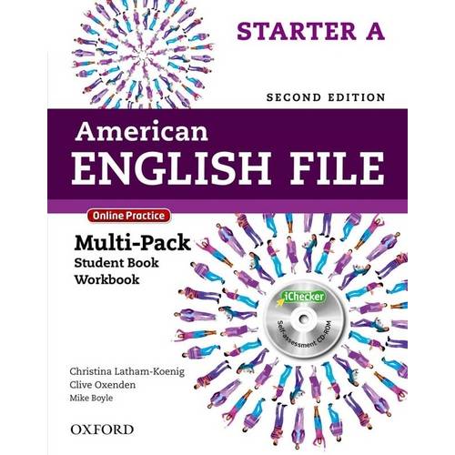 Am English File Starter a Multipk W Ol Pract Ich