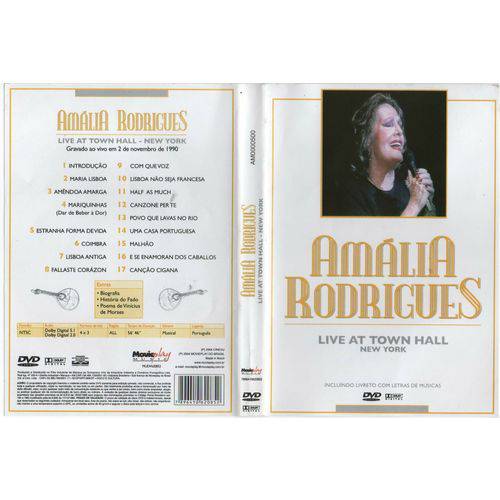 Amalia Rodrigues - Live At Town Hall - New York