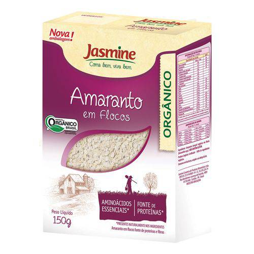 Amaranto em Flocos Orgânico - Jasmine - 150g