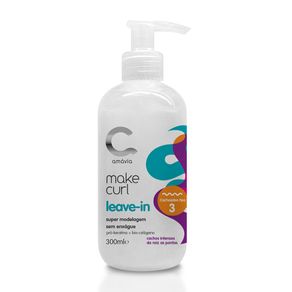 Amávia Make Curl - Leave-in Cachos Tipo 3 300ml