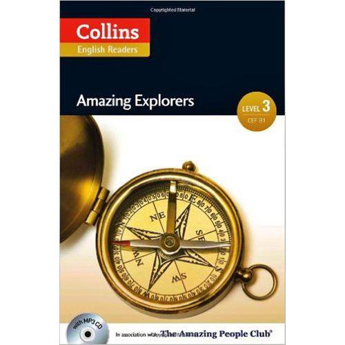 Amazing Explorers - Collins English Readers - Level 3 - Book With Mp3 Cd - Collins