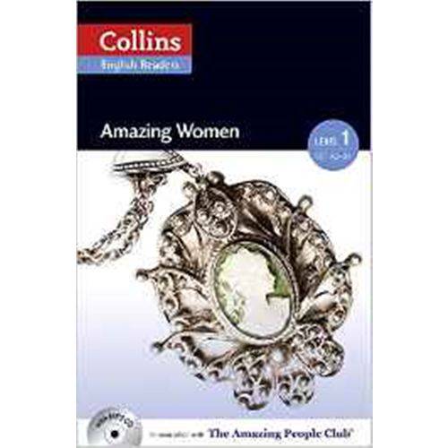 Amazing Women - Collins English Readers - Level 1 - Book With Mp3 Cd - Collins