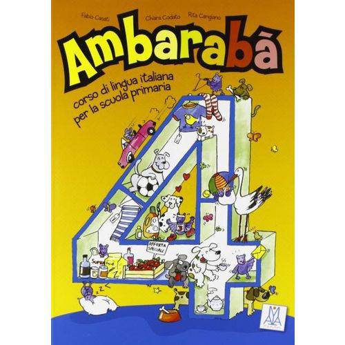 Ambarabà 4 - Libro Per L’Alunno + 2 CD Audio