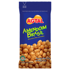 Amendoim Agtal Brasil 155g