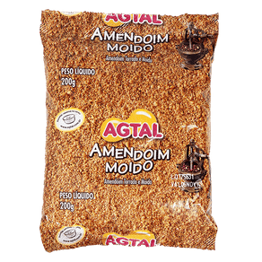 Amendoim Agtal Moído 200g