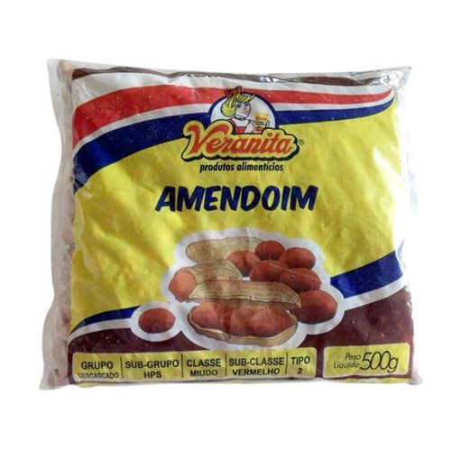 Amendoim Cru Veranita 500g