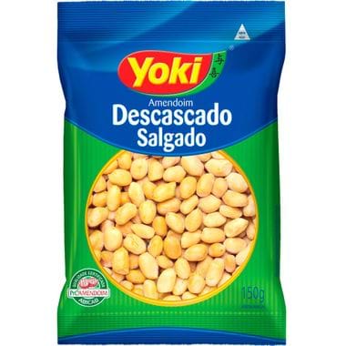 Amendoim Descascado Salgado Yoki 150g