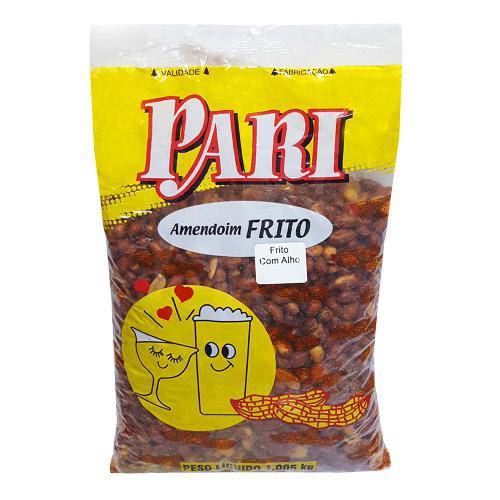 Amendoim Frito com Alho Pari 1,02kg - Samkopal