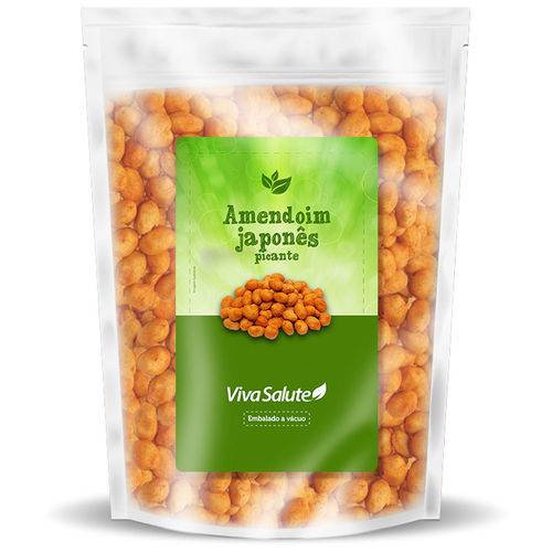 Amendoim Japonês de Pimenta Viva Salute Embalado a Vácuo - 1 Kg