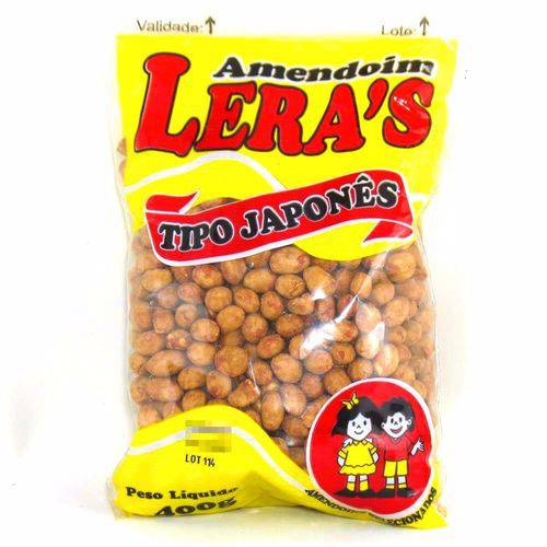 Amendoim Lera's Tipo Japonês 400g - Aliy's