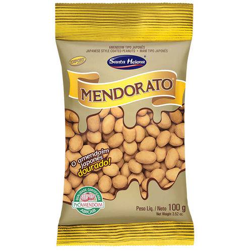 Amendoim Mendorato 100g C/36 - Santa Helena