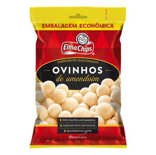 Amendoim Ovinho Elma Chips 400g