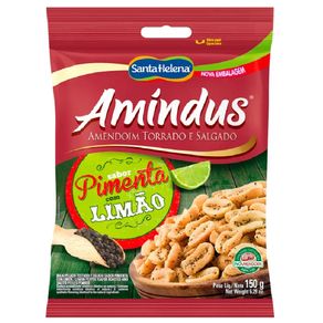 Amendoim Pimenta e Limão Amindus Santa Helena 150g