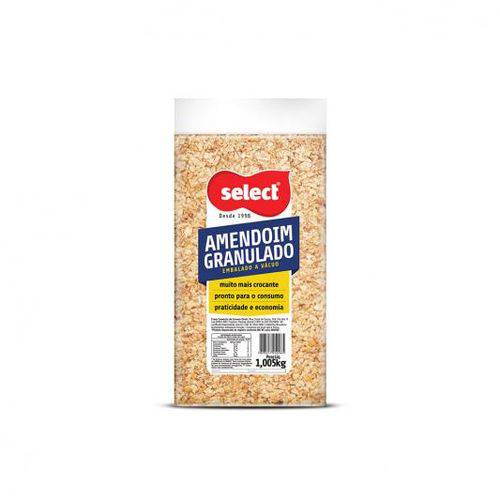 Amendoim Select Granulado C/ 1.005kg Pacote C/ 1,005 Kg