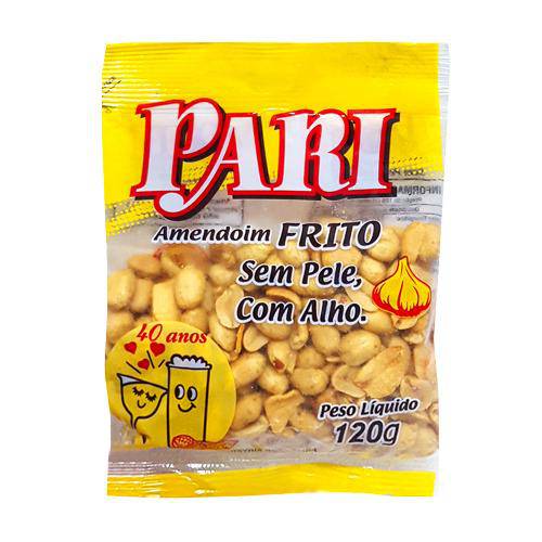 Amendoim Sem Pele com Alho Pari 120g - Samkopal