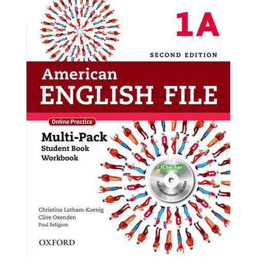 American English File 1a Multipk With Online Practice And Ichecker Cd-Rom - 2nd Ed