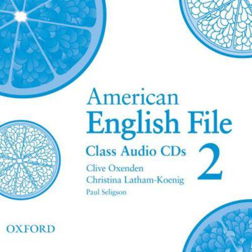 American English File 2 - Class Audio Cd (Pack Of 3) - Oxford University Press - Elt