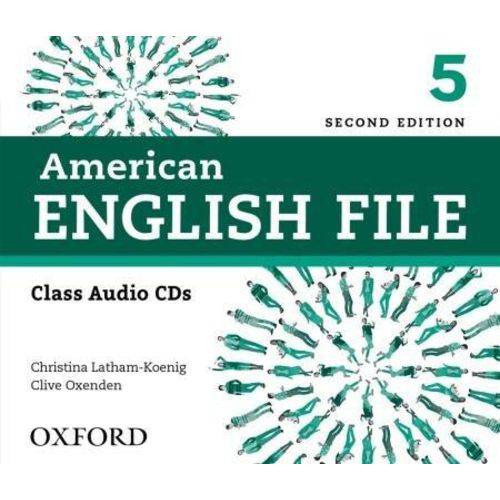 American English File - Level 5 - Class Audio CD - 2ª Ed. 2013