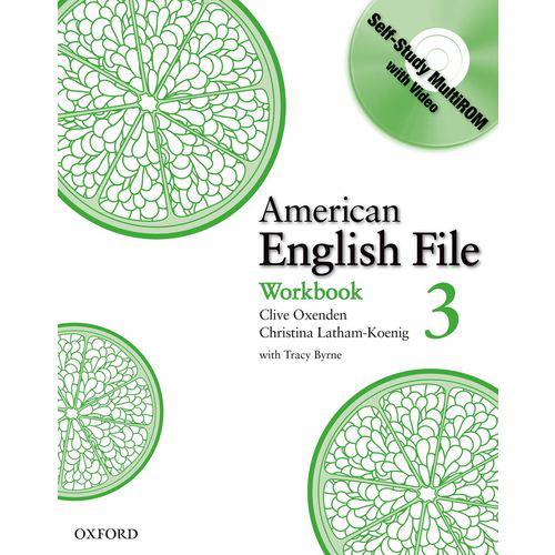 American English File 3 - Workbook With Multi-rom - Oxford University Press - Elt