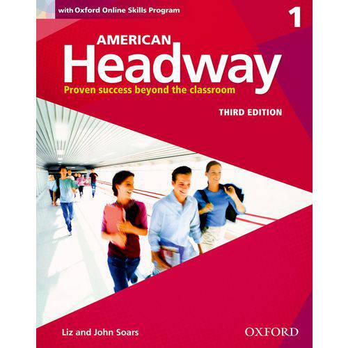 American Headway 1 - Student's Book With Online Skills - Third Edition - Oxford University Press - e