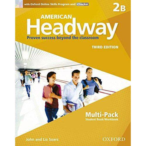 American Headway 2b - Multi-pack - Student's Book With Wb And Oxford Online Skills Program & Ichecke