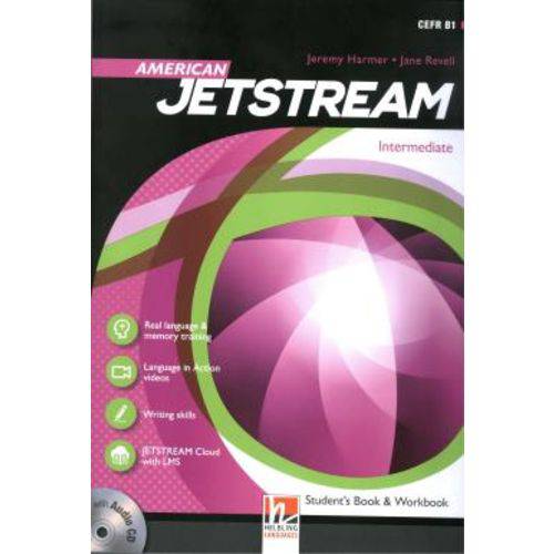 American Jetstream Intermediate + Audio Cd + E-zone