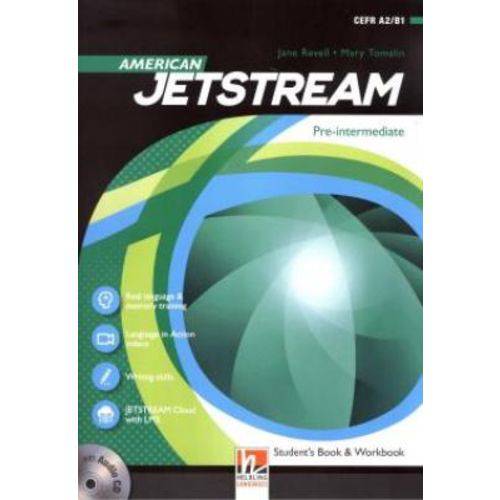 American Jetstream Pre-intermediate Sb/wb + Audio Cd + E-zone